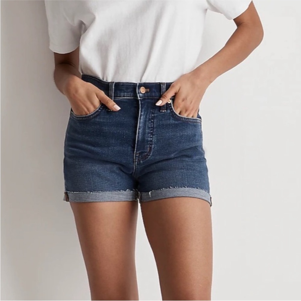 Madewell High Rise Denim Shorts